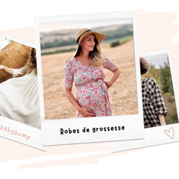 Collage de photos de robes compatibles pour la grossesse