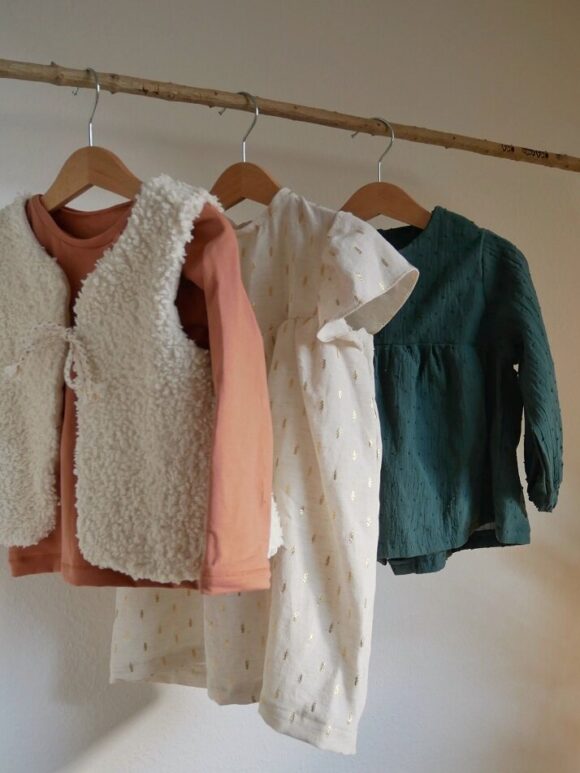 Garde-robe cousue main pour ma fille