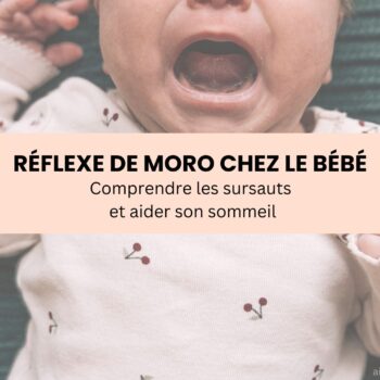 Photo qui illustre l'article "Reflexe de moro chez le bébé : comprendre les sursauts et aider son sommeil"